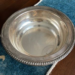 Silver plated bowl by Sheridan